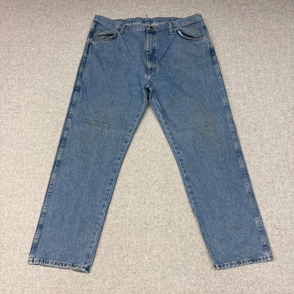 Rustler | Regular Fit Jeans | 40x30 | Blue | Classic Straight Leg Cotton Denim